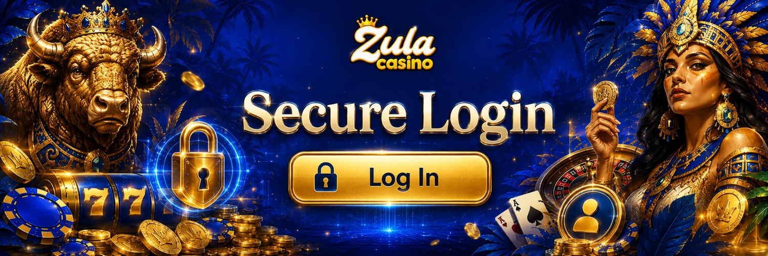 Zula Casino secure login visual